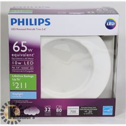 NEW PHILIPS LED RECESSED LIGHT FIXTURE