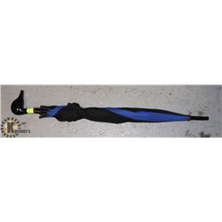 BLACK & BLUE NYLON MALLARD HEAD