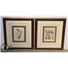 Image 1 : PAIR OF FRAMED MUSIC THEMED PICTURES