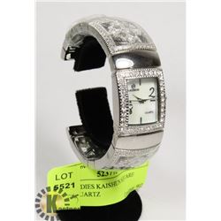 NEW LADIES KAISHUN SQUARE FACE QUARTZ