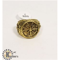 RETRO HIPHOP STAINLESS STEEL GOTHIC RINGS VINTAGE