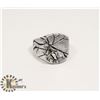 Image 1 : COOL RETRO STAINLESS STEEL CRACKED BARK MEN RING