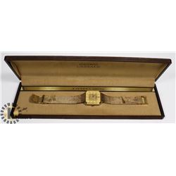 MEN'S GOLD WATCH -SEIKO LASALLE GOLD WATCH