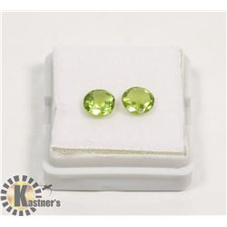#19-GREEN PERIDOT GEMSTONE ROUND 2.0ct