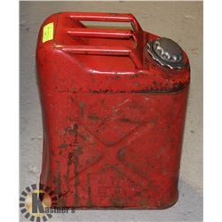 STEEL GAS CAN (MILITARY CAN)