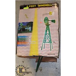 8 FT. ATG DECORATIVE METAL WINDMILL