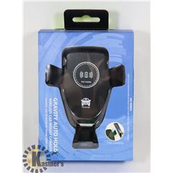 NEW GRAVITY AUTO HOLD WIRELESS CHARGER, AUTO