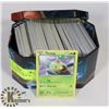 Image 1 : POKEMON TIN WITH APROX 300 CARDS(MIXED)
