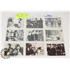 Image 1 : BEATLES CARDS 9 CARD SHEET - 1ST, 2ND, 3RD SERIES;