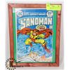 Image 1 : SANDMAN #1 COLLECTOR COMIC IN FRAME 20CENT 1970'S
