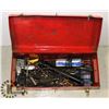 Image 1 : RED TOOL BOX WITH TOOLS