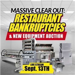 WELCOME TO KASTNER'S COMMERCIAL RESTAURANT AUCTION