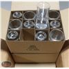 Image 1 : CASE OF NEW 1OZ TALL WHISKEY / SHOTGLASSES
