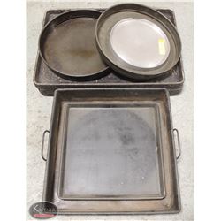 GROUP OF ASSORTED COMMERCIAL BAKING PANS