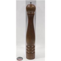 NEW JOHNSON ROSE 15" WOODEN PEPPER MILL