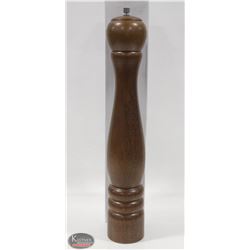 NEW JOHNSON ROSE 15" WOODEN PEPPER MILL