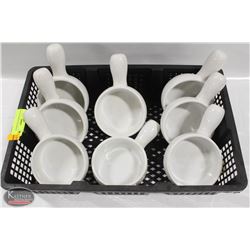 LOT OF 8 ONION SOUP BOWLS