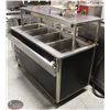Image 4 : 5' FOUR-WELL VOLLRATH STEAM TABLE W/ SNEEZEGUARD