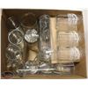 Image 1 : BOX OF VARIOUS TALL BEER / DRINKING GLASSES