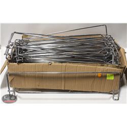 LOT OF OVEN RACK RAILS / SUPPORTS