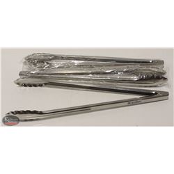 3 NEW JOHNSON ROSE 16" S/S UTILITY TONGS