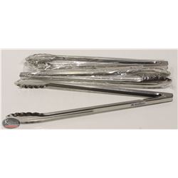 3 NEW JOHNSON ROSE 16" S/S UTILITY TONGS