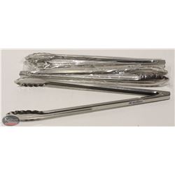 3 NEW JOHNSON ROSE 16" S/S UTILITY TONGS