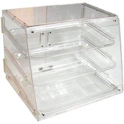 NEW WINCO ACRYLIC 3 TIER DISPLAY CASE