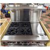 Image 3 : NEW ICB COMMERCIAL RANGE W/ 4 BURNER HOT PLATE &