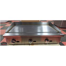 NEW ICB 36" NATURAL GAS COUNTER TOP GRIDDLE