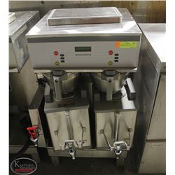 BUNN DUAL HEAD COFFEE MAKER, MODEL #DUAL SH DBC