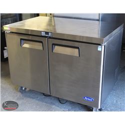 2-DOOR ATOSA S/S UNDERCOUNTER REFRIGERATOR