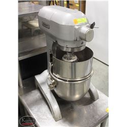 HOBART A120 MIXER W/ 2 ATTACHMENTS AND STAINLESS
