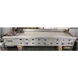 U.S. RANGE COUNTERTOP 5' FLAT TOP GRILL W/ 2 OPEN