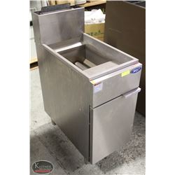 MRE DUAL BASKET NATURAL GAS DEEPFRYER