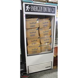 TRUE COMMERCIAL REACH-IN DISPLAY COOLER
