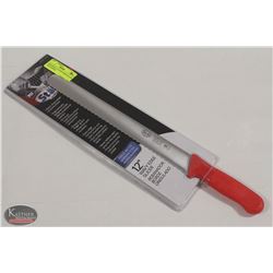 NEW WINCO 12" WAVY EDGE SLICER - RED HANDLE