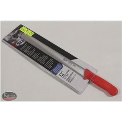 NEW WINCO 12" WAVY EDGE SLICER - RED HANDLE