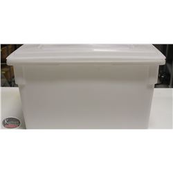 LARGE CAMBRO FOOD-GRADE BINS W/ REVERSIBLE LID