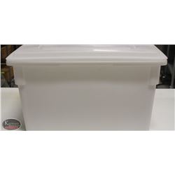 LARGE CAMBRO FOOD-GRADE BINS W/ REVERSIBLE LID
