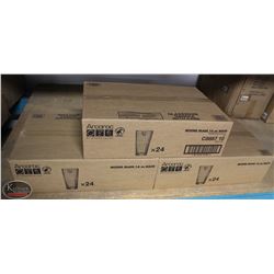 3 CASES OF CARDINAL 16OZ COOLER/MIXING GLASS