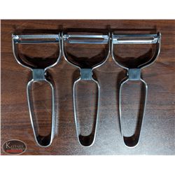 3 NEW JOHNSON ROSE 2  VEGETABLE PEELERS