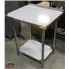 Image 2 : NEW JOHNSON ROSE 24" X 30" S/S WORK TABLE W/ RISER