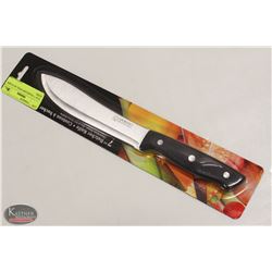 NEW 7" STAINLESS STEEL BUTCHER KNIFE
