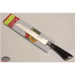 NEW 8" STAINLESS STEEL BREAD KNIFE