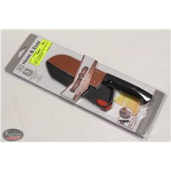 NEW 5" COPPER SANTOKU KNIFE W/ SELF SHARPENING