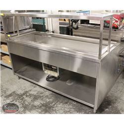 DELFIELD REFRIGERATED COLD-WELL SERVING TABLE W/