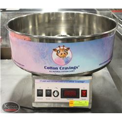 COTTON CRAVINGS COUNTERTOP COTTON CANDY MAKER W/