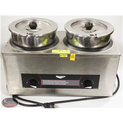 VOLLRATH DOUBLE SOUP WARMER- 1100W
