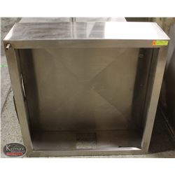 36" SQUARE STAINLESS STEEL CANOPY